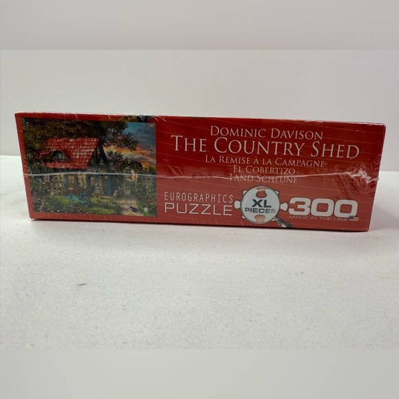 Eurographics The Country Shed 300 Piece Jigsaw Puzzle By Dominic Davison - Picture 3 of 4